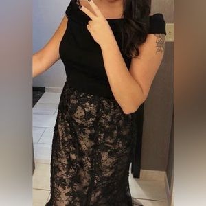 Prom/Formal dress, Sherri Hill, Black, 2 piece